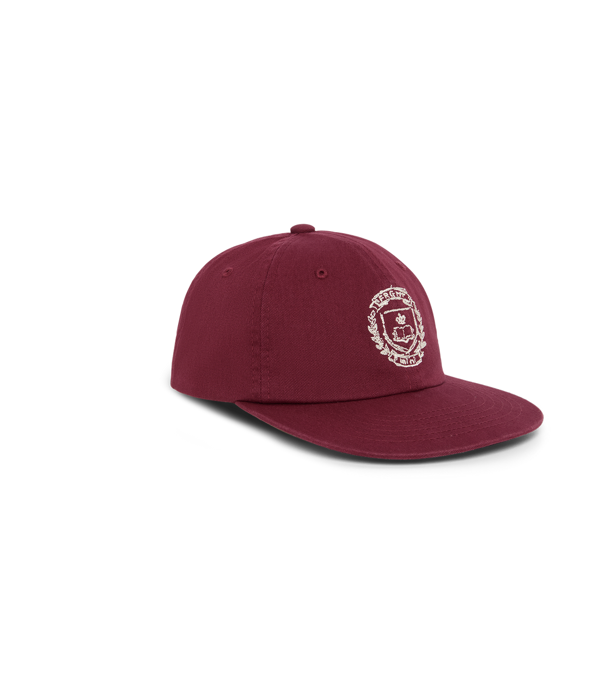College Crest 6 Panel Cap