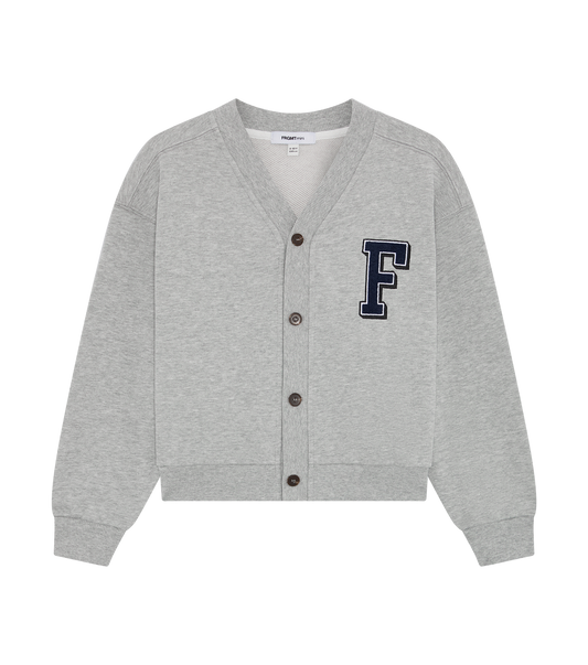 Varsity Sweat Cardigan