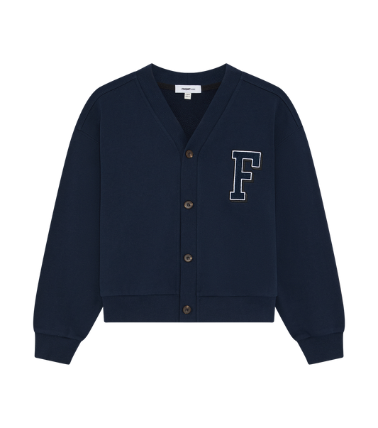 Varsity Sweat Cardigan