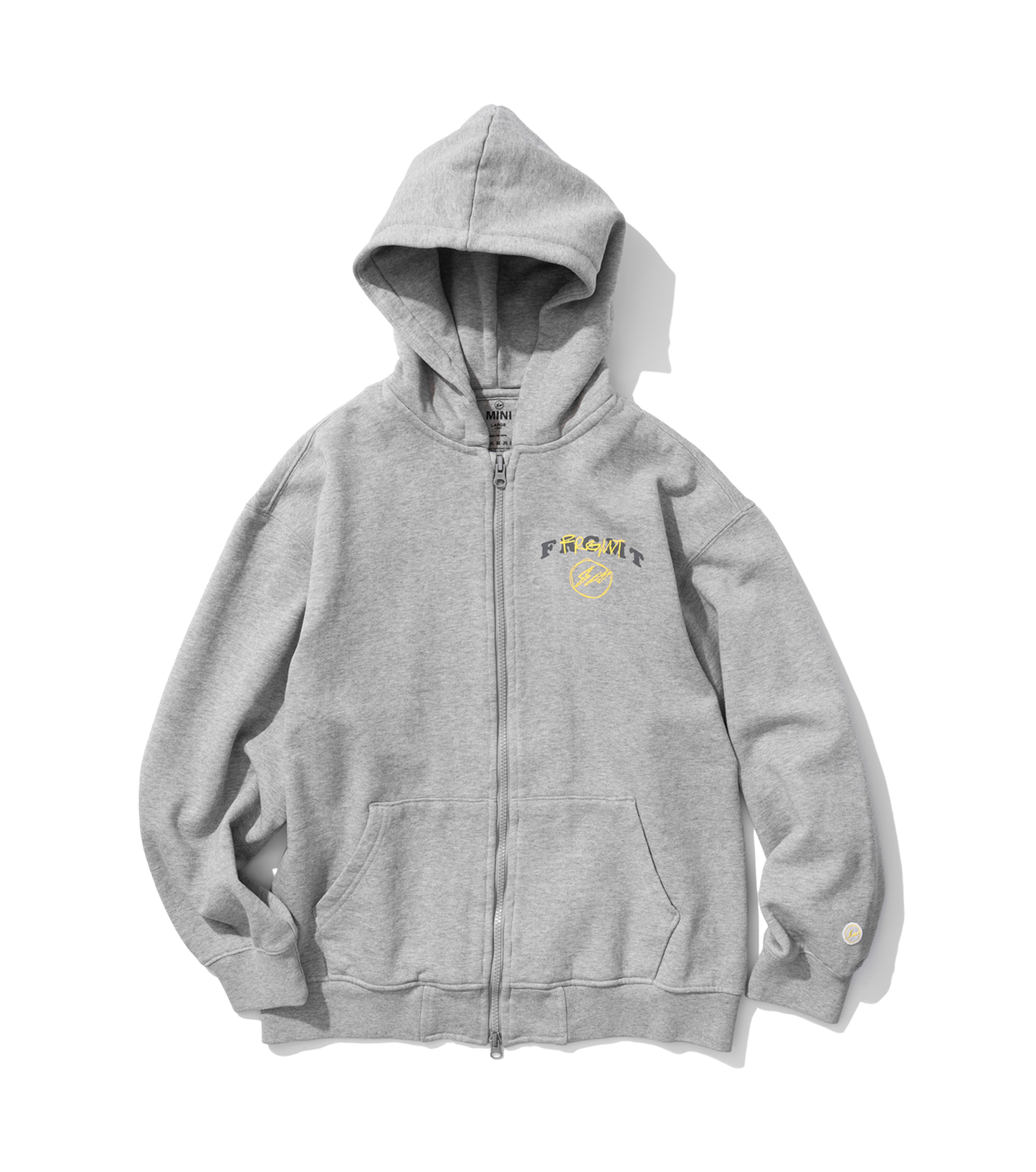 Mini Logo Zip Up Hoodie