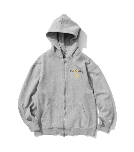 Mini Logo Zip Up Hoodie