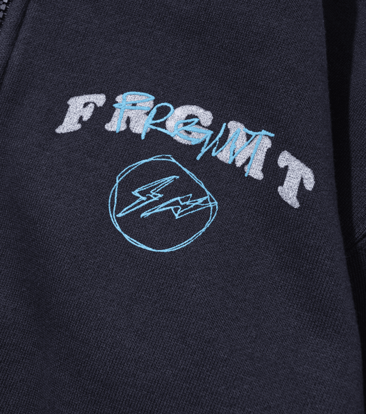 Mini Logo Zip Up Hoodie
